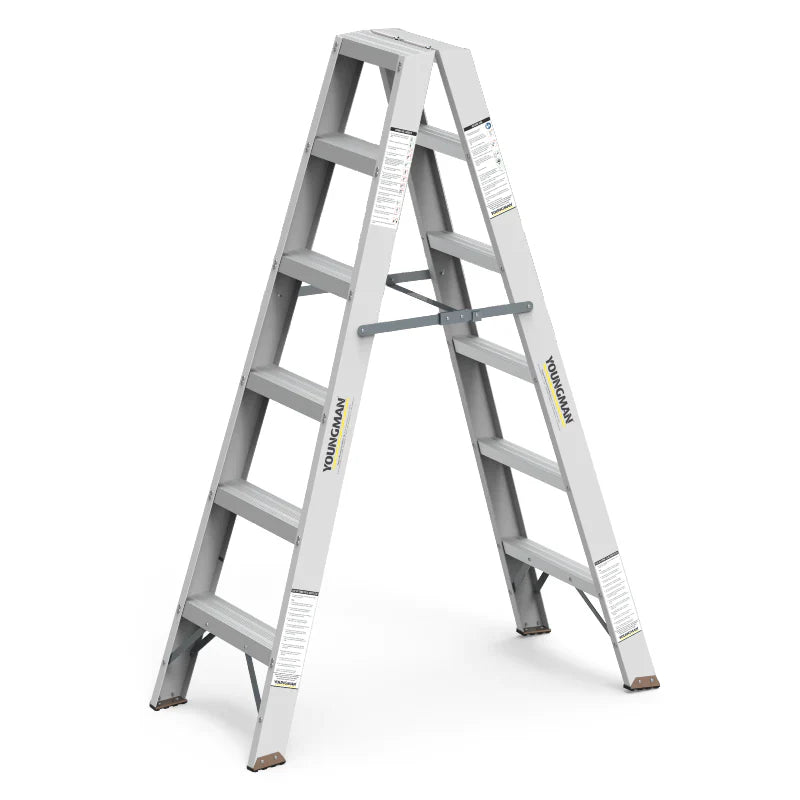 The Ultimate Guide to Milan Safety’s Aluminum Double-Side Ladder: Strength, Safety, and Versatility
