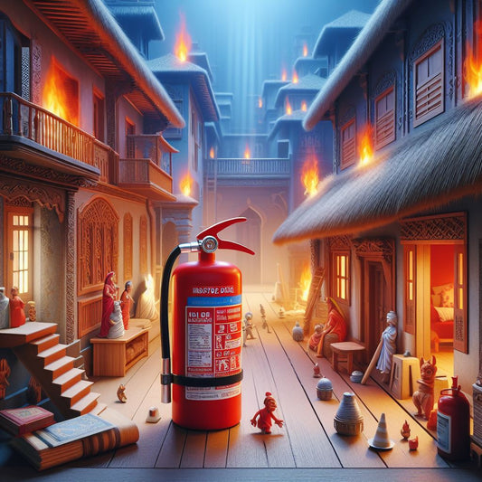 The Hidden Danger in Indian Homes: The Urgent Need for Portable Fire Extinguishers