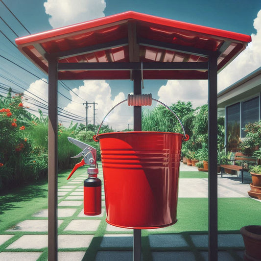 Why Choose the Milan Safety Fire Bucket with Stand?