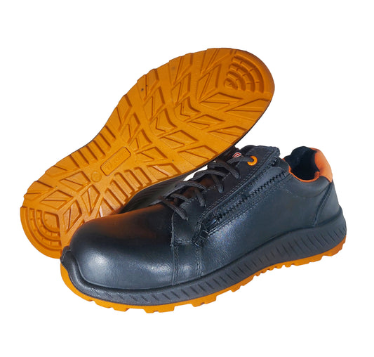 AIR 05 Safety Shoes – Composite Toe, Zipper Model, Dual Density PU Sole, Oil & Water Resistant, Lightweight & Antistatic