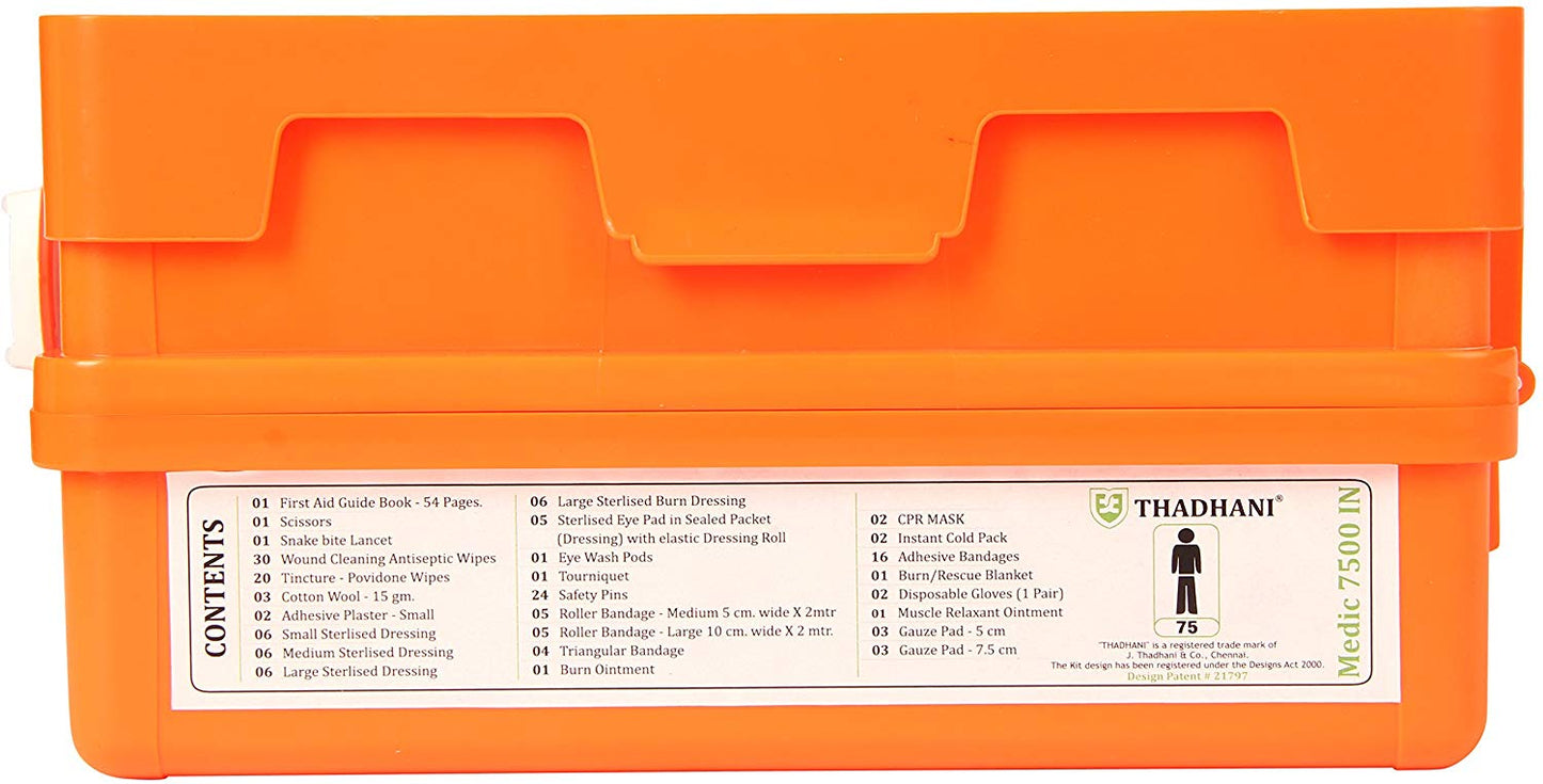 THADHANI First Aid Kit – MEDIC 7500 SERIES