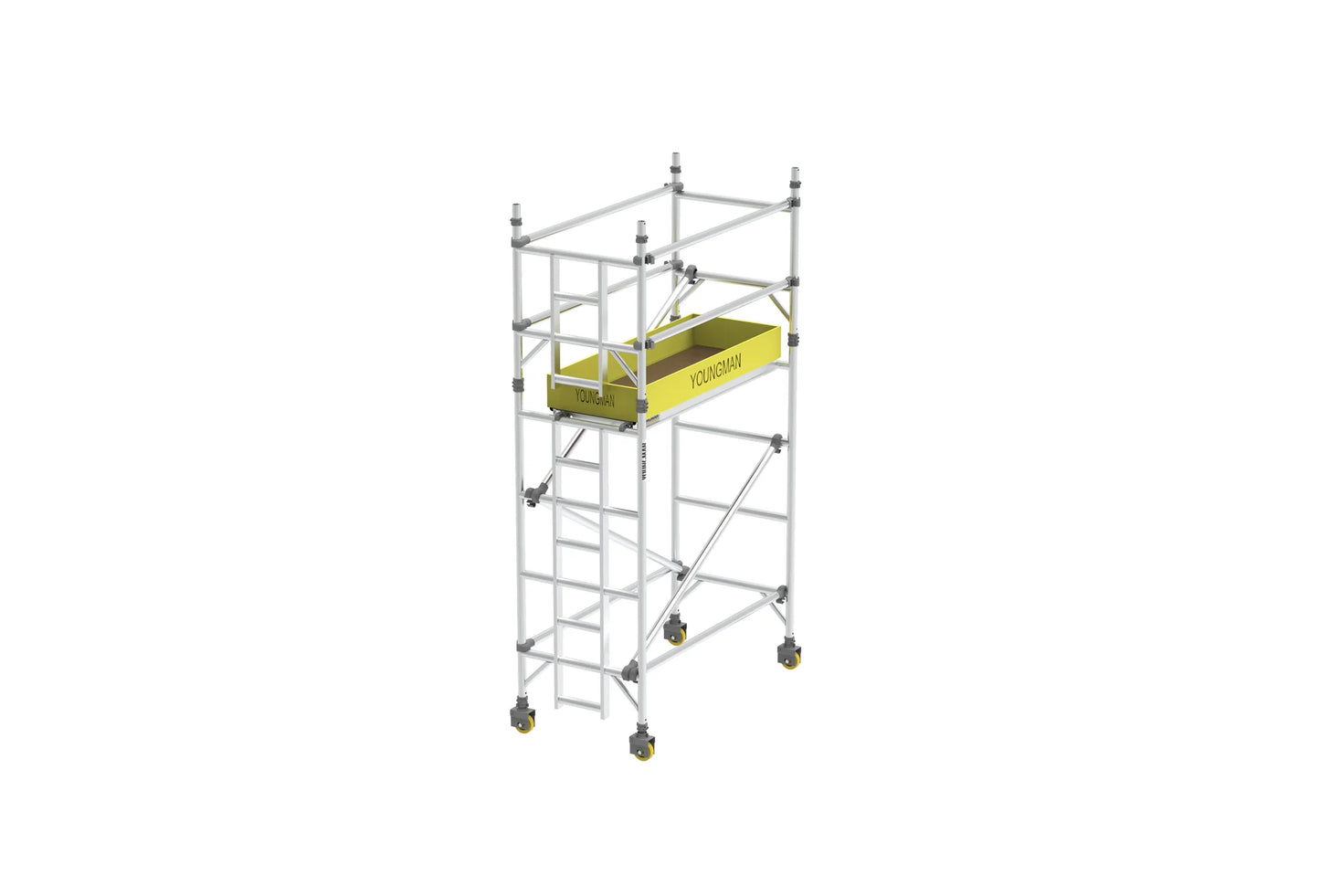 Light Weight Heavy Duty Aluminum Access Scaffold Towers - BoSS