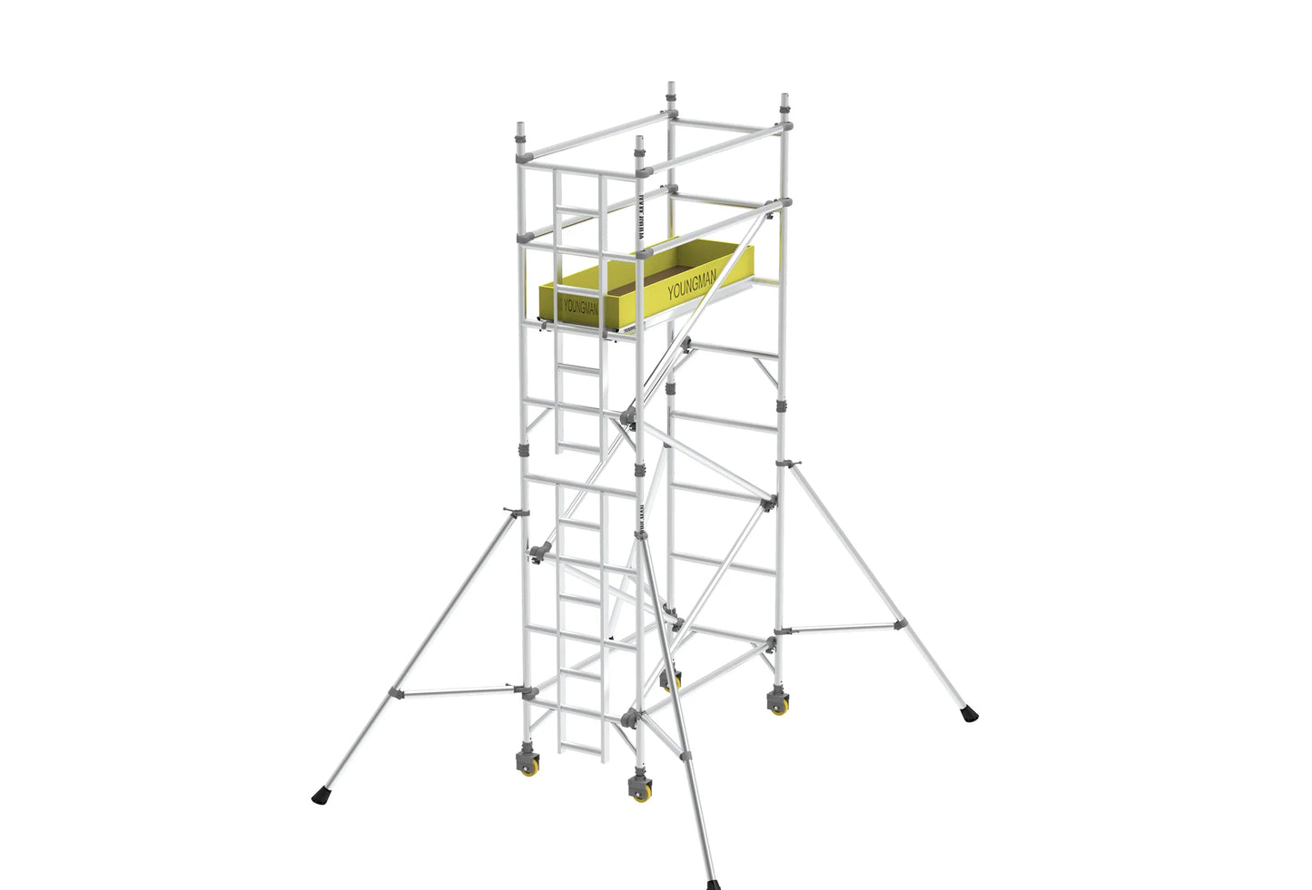 Light Weight Heavy Duty Aluminum Access Scaffold Towers - BoSS