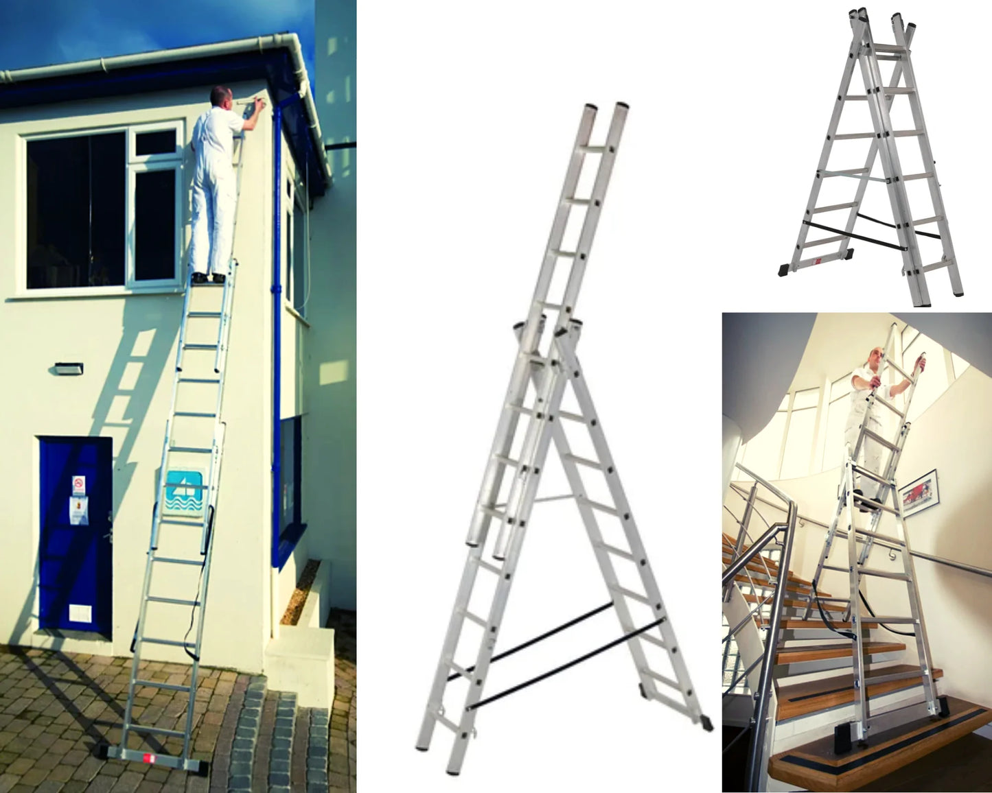 Youngman 3-Way Extension Heavy Duty Combination Ladder