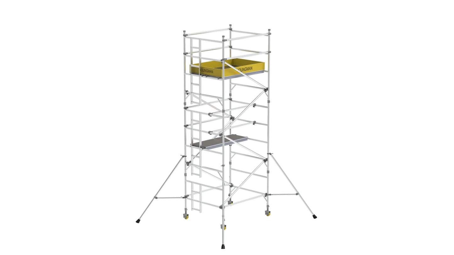 Light Weight Heavy Duty Aluminum Access Scaffold Towers - BoSS