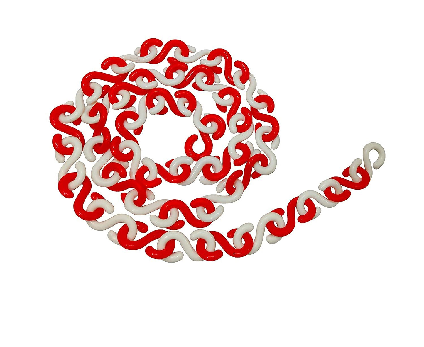 Mixed Plastic Barricade Chain (8mm) - Durable & Versatile