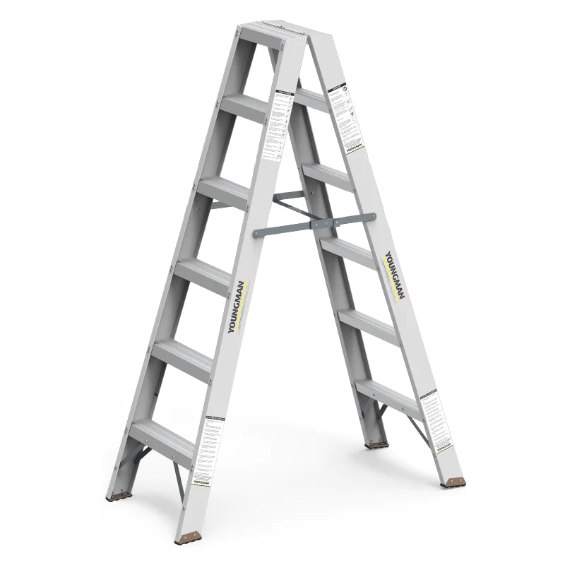 Aluminum Double Side Self Supporting A Type Ladder