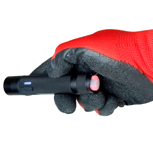 Jarsh ATEX Micro Flash Light Intrinsically Safe LED Firefighting Torch (Model: JS-FL-ATEX-MICRO) - IP68 Waterproof Explosion-Proof Tactical Mini Flashlight