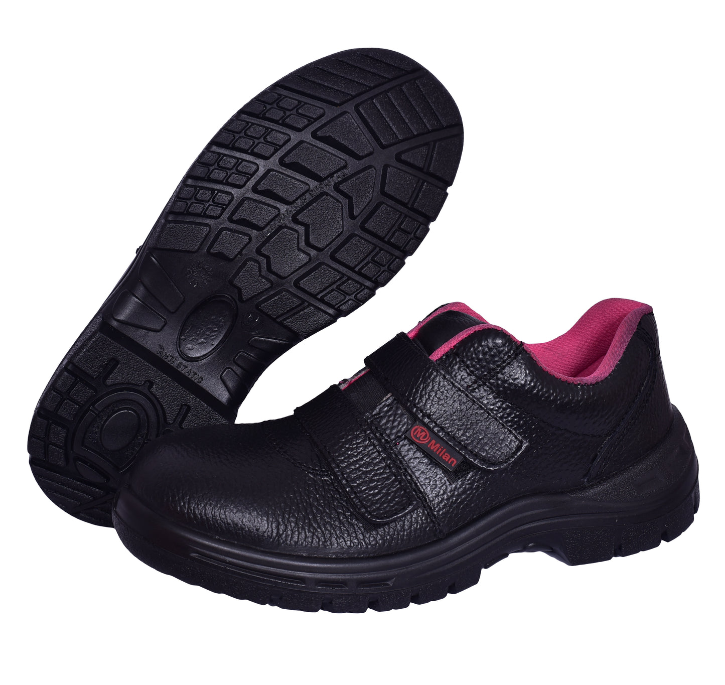 Milan Safety Shoe MS 06 Ladies Anti-static Safety Shoes | Stylish & Durable with Steel Toe Cap | Sizes 38-43