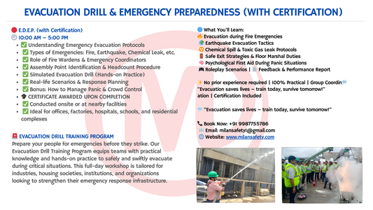 Fire Evacuation Drill – Be Ready, Stay Safe