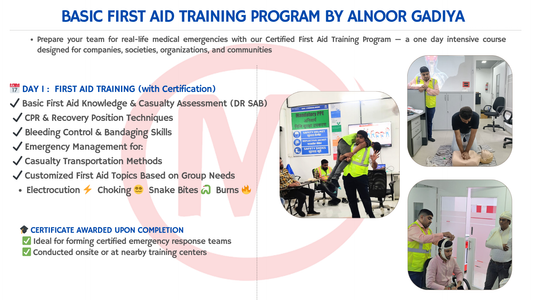 Basic First Aid Training by Alnoor Gadiya