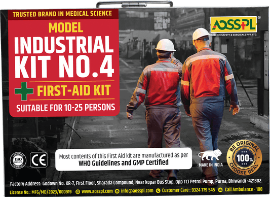 INDUSTRIAL FIRST AID KIT NO. 4 Comprehensive Emergency Medical Solution for Industrial Use