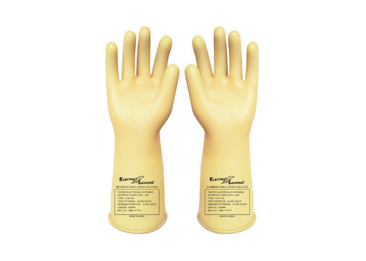 Electrical Insulated Seamless Gloves (IS Certified)
