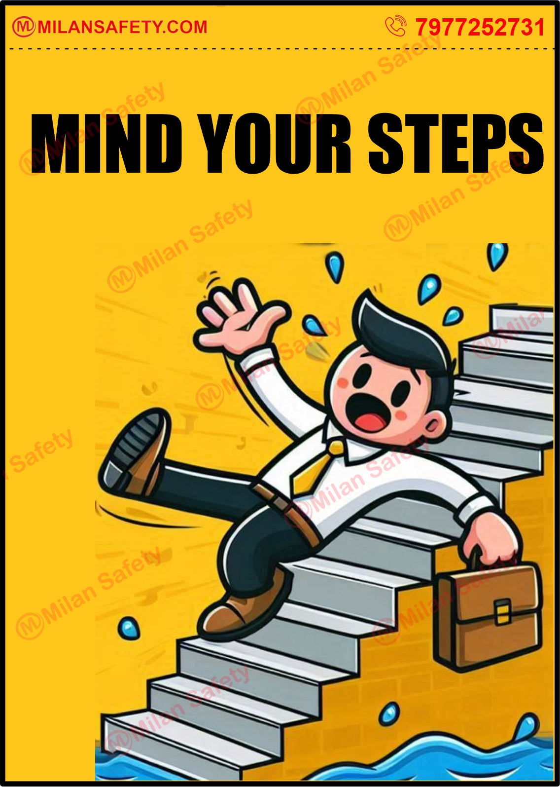 Mind your steps | Safety Posters | Safety signs