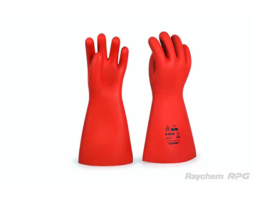 Raychem KAMFET Insulating Rubber Gloves with ARC Flash Protection