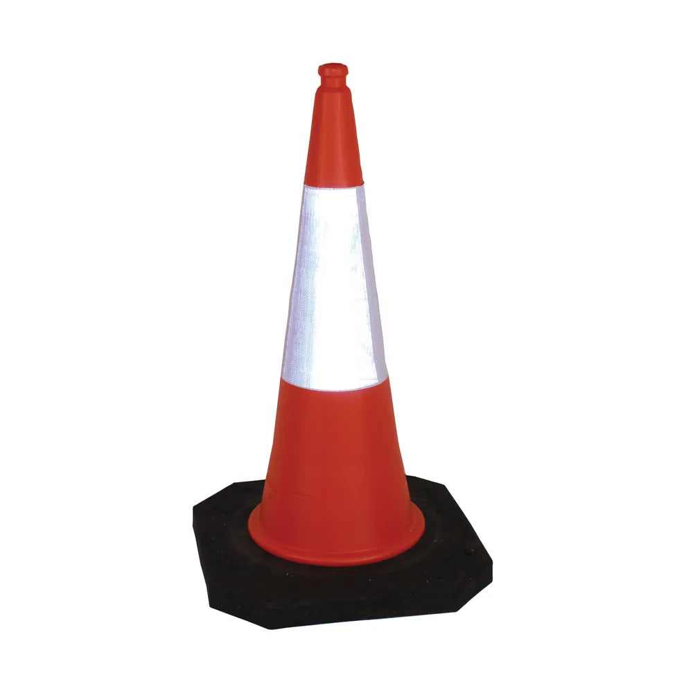 RUBBER BASE TRAFFIC CONE