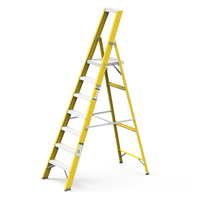 FRP (Fiberglass) Swing Type - Platform Ladder