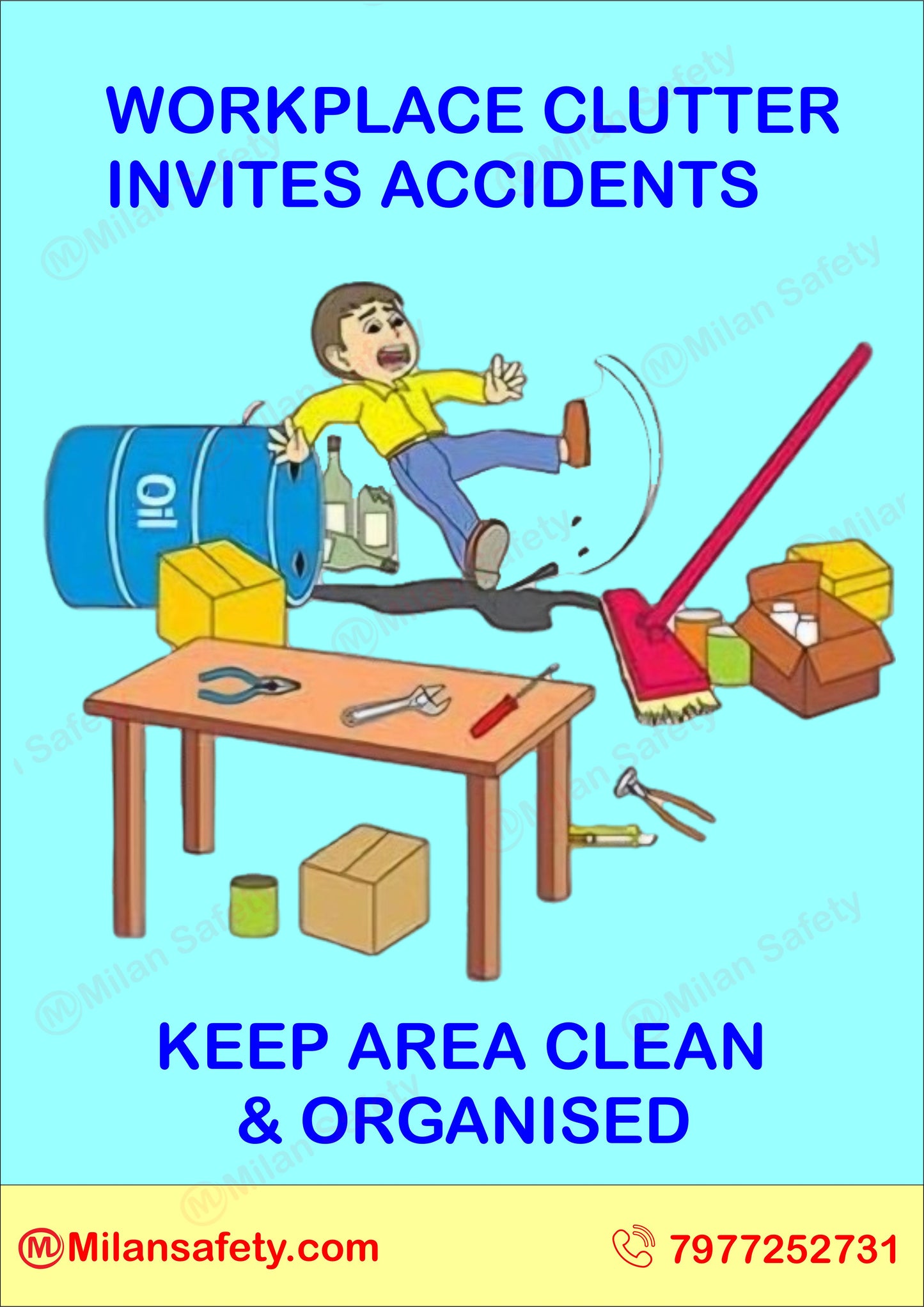 Safety Poster 38 | High-Quality Customizable Signage with Easy Wall Mounting Options | safety signs