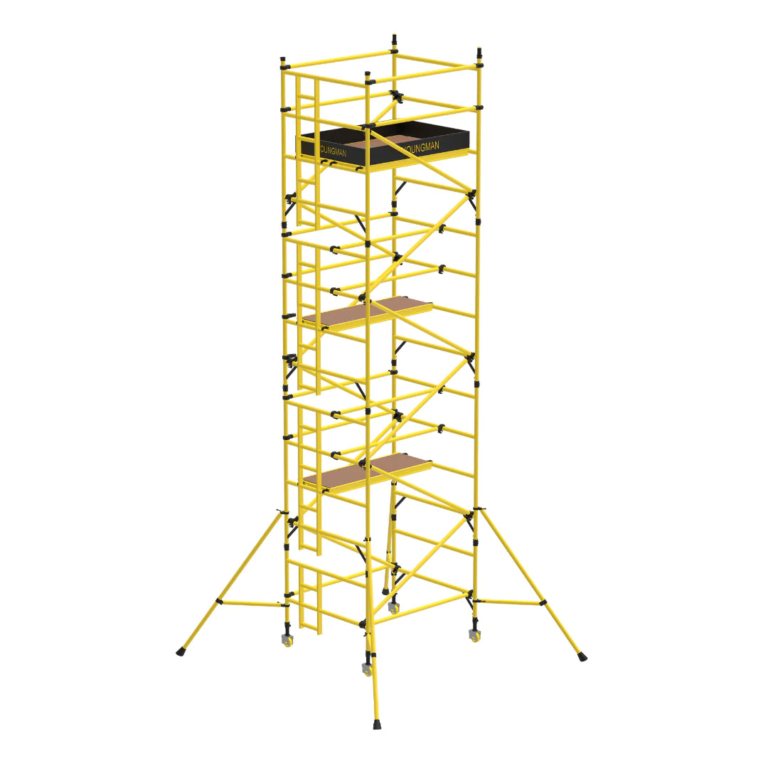 FRP (Fibreglass) Electrical Shockproof Scaffold Tower- Boss Zone 1