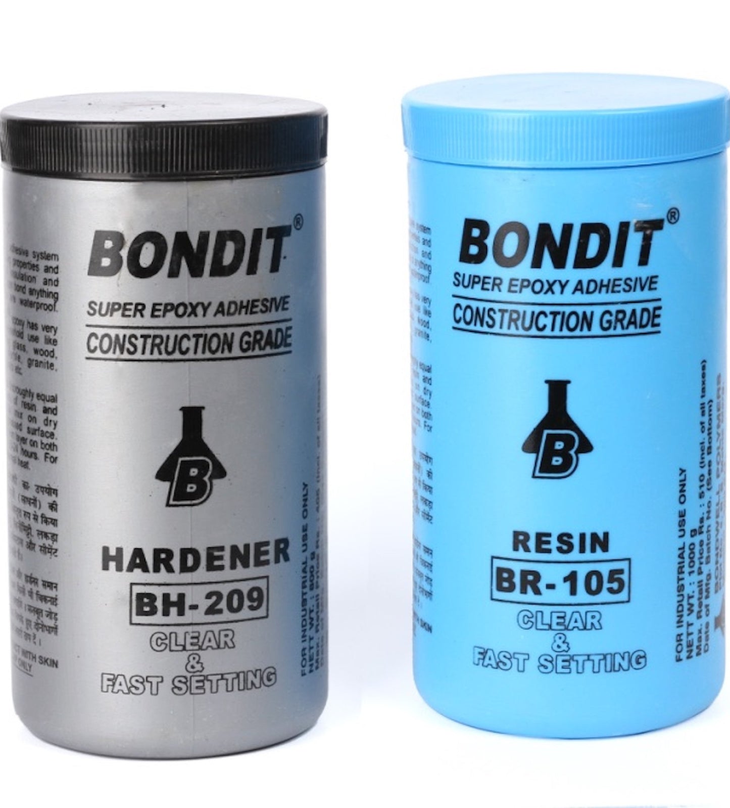 Bondit Epoxy ( 1 set is used for 245 bolts)