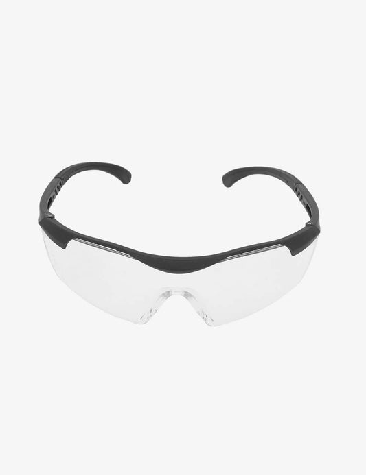 BLACK+DECKER BXPE0502IN Safety Spectacles – Wrap-Around Anti-Scratch UV-Protective Eyewear with 3-Point Adjustable Temple, EN & ISI Certified