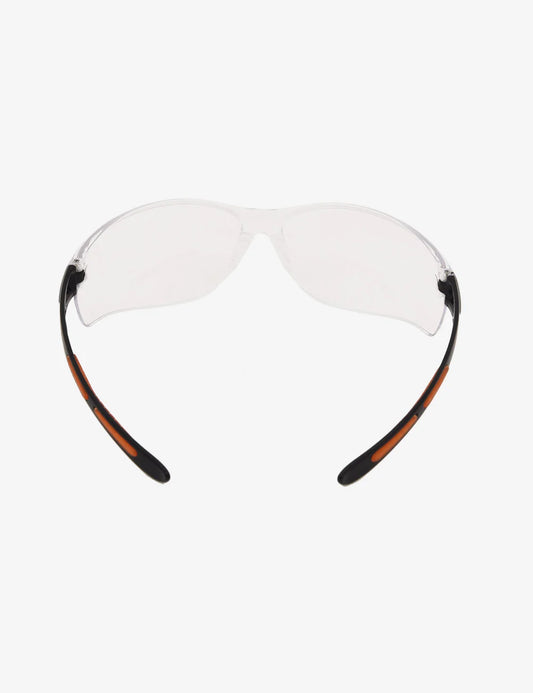 BLACK+DECKER BXPE0505IN Safety Spectacles – Wrap-Around with Beveled Edge, Scratch-Resistant UV Protective Lens, EN 166 Certified