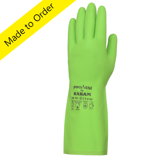 ProKem Chemical Resistent Nitrile Rubber Glove, HS101