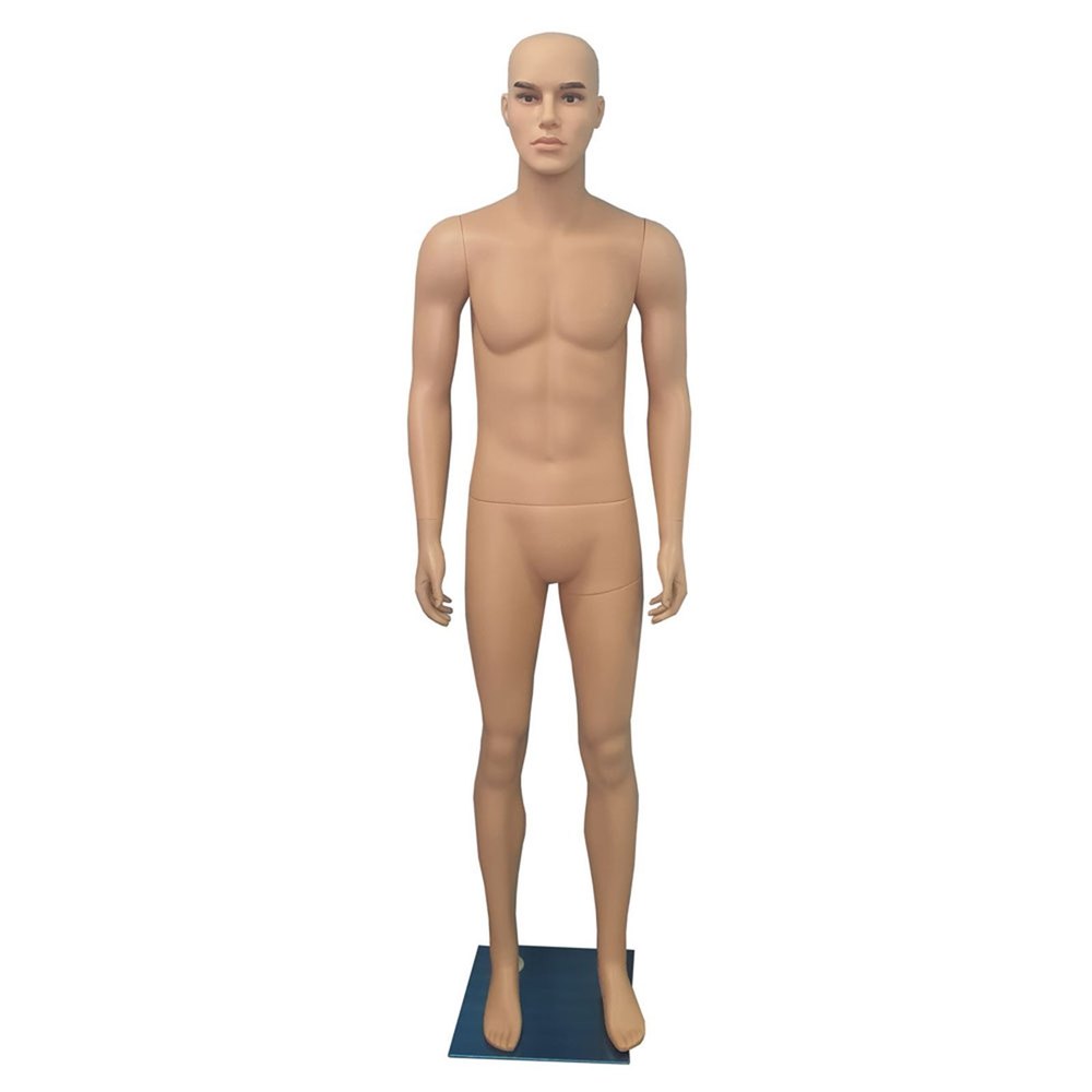 Male Plastic Safety PPE Full Body Mannequin – 6ft, Durable & Portable Display for Malls