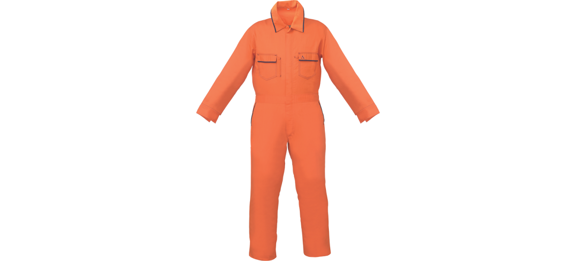 Orange Cotton Premium Protective workwear, PW2102