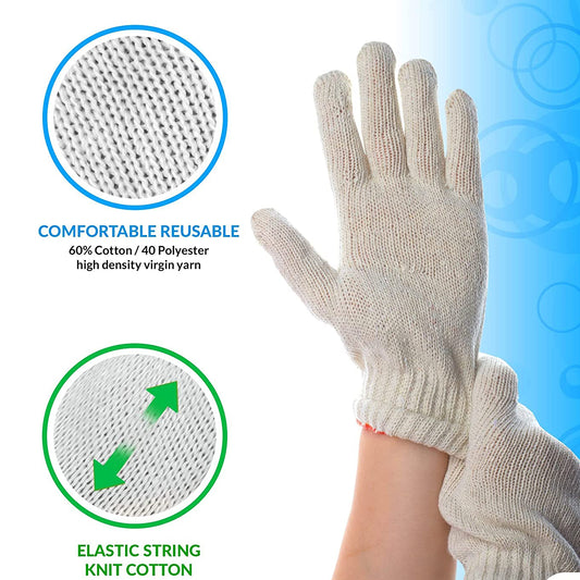 Cotton Hand Gloves 35 Grams
