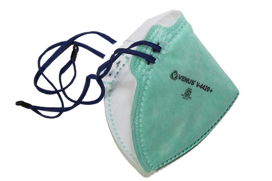Venus V-4420 FFP2 Category (N95 equivalent) Reusable, Washable and ISI Approved Mask -Pack of 50