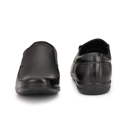 Leather PU Sole Shoes brown & black