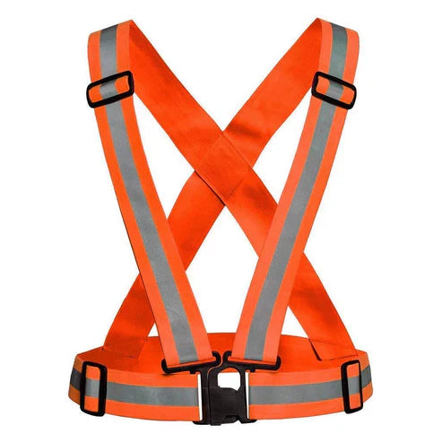 Reflective Cross Safety Belt – High-Visibility Protection for Low-Light Conditions