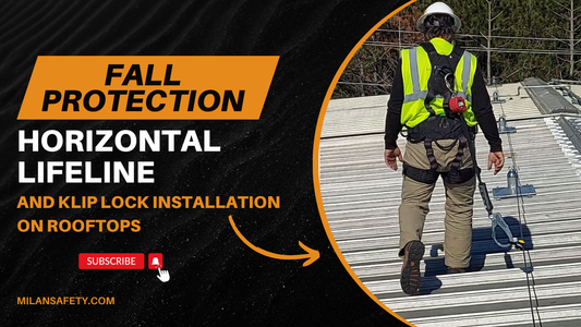 Mastering Fall Protection with Horizontal Lifeline and Klip Lock Installation on Rooftops