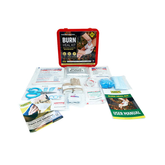 Comprehensive Burn First Aid Kit by Milan Safety: Essential Care for All Burn Types