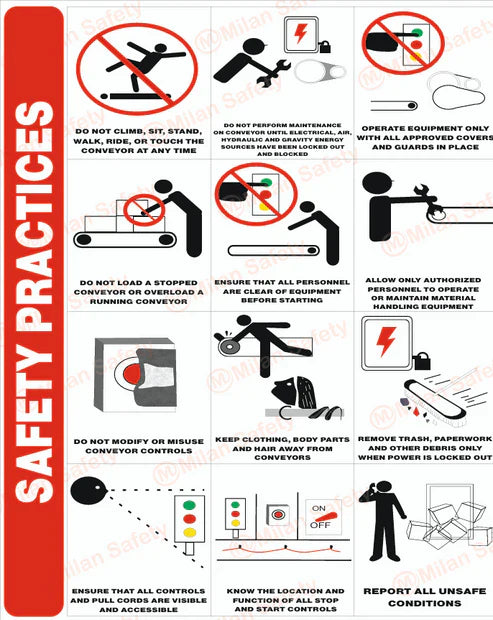 Conveyor Safety Signage