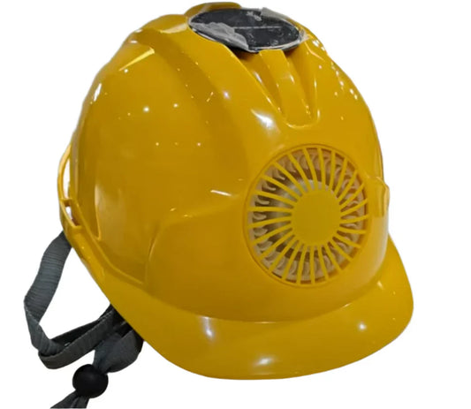 Cooling Safety Helmet with Built-in Fan – Long Battery Life & Ultimate Comfort for Hot Worksites!