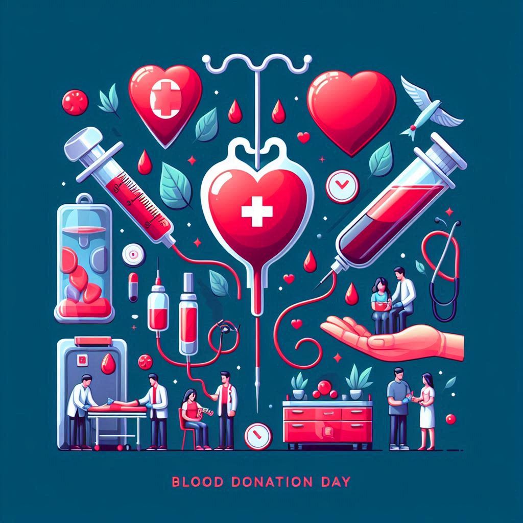 Celebrate Blood Donation Day! 🌟14 June