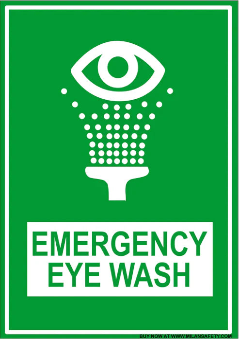 Emergency Eye Wash | Signage
