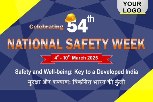 National Safety Week Star Flex Print Banner