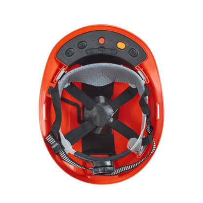 H1 4G Smart Safety Helmet Camera with PTT Radio & Live Video Streaming