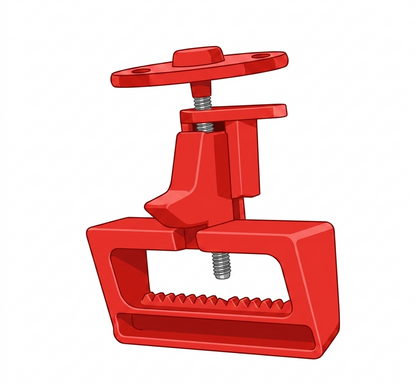 LUKKO LS-BR30 Large Handle Circuit Breaker Lockout | No-Tool Industrial MCB Lockout Device