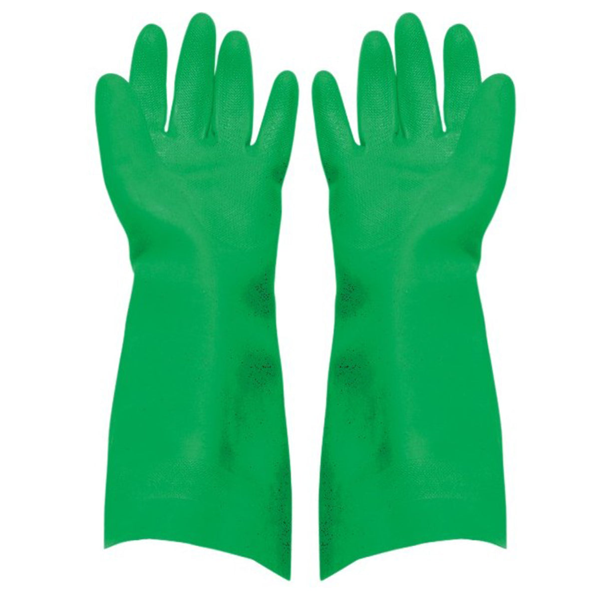 Nitrile Flock lined hand gloves