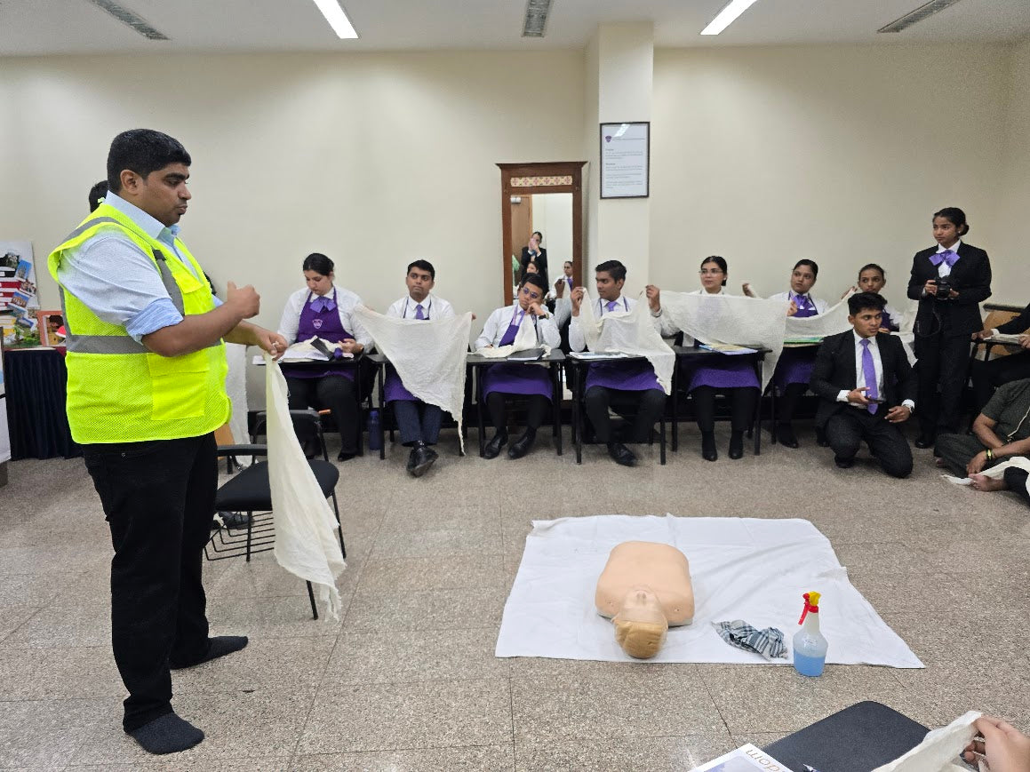 Basic First Aid Training by Alnoor Gadiya