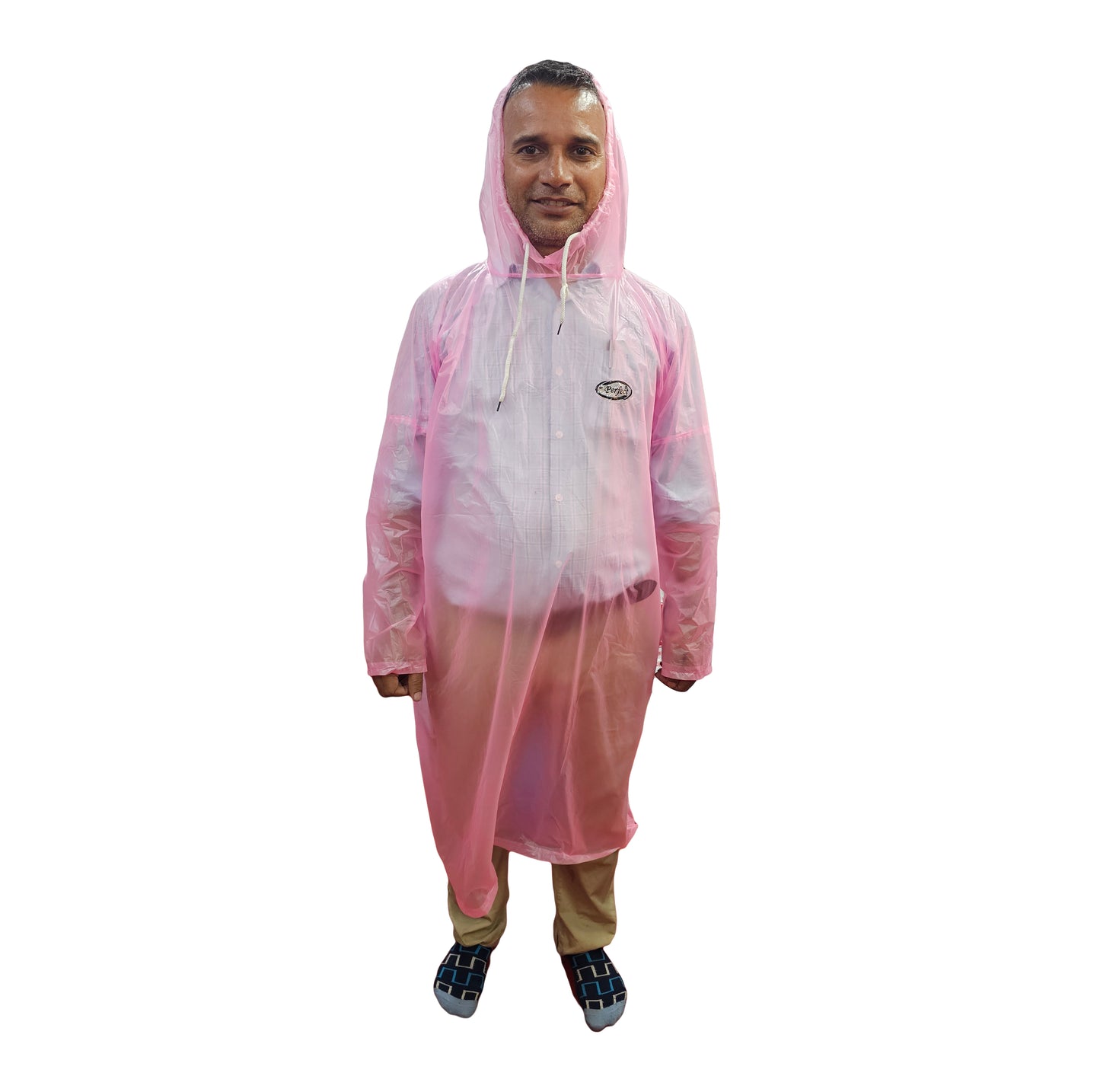 Universal Fit PVC Poncho Raincoat – Available in 10mm & 17mm Thickness | Lightweight & Durable