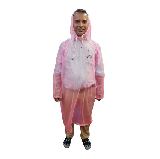 Universal Fit PVC Poncho Raincoat – Available in 10mm & 17mm Thickness | Lightweight & Durable