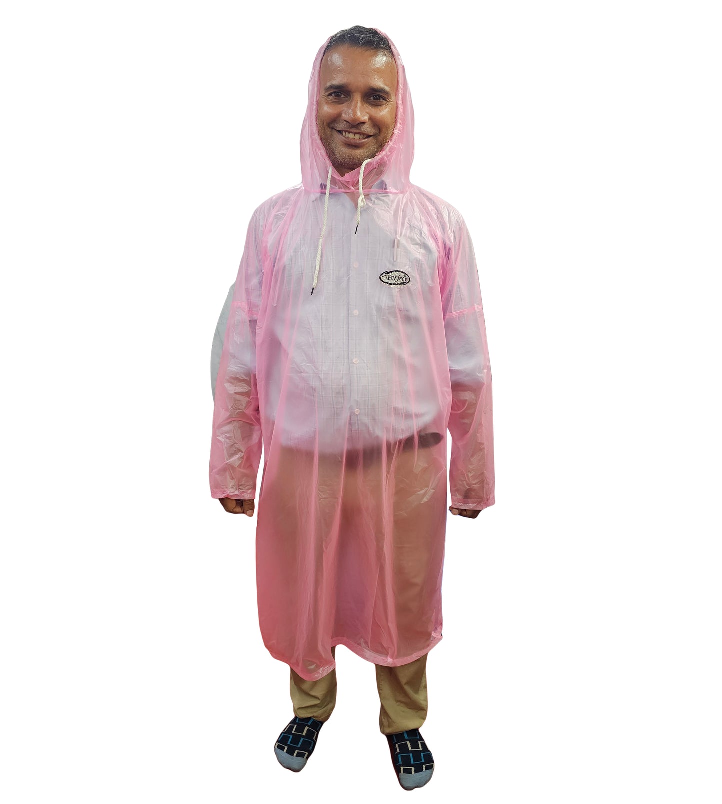 Universal Fit PVC Poncho Raincoat – Available in 10mm & 17mm Thickness | Lightweight & Durable