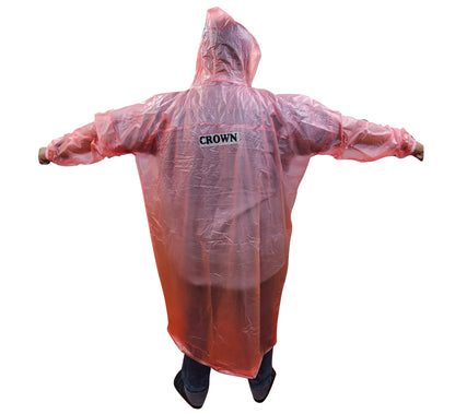 Universal Fit PVC Poncho Raincoat – Available in 10mm & 17mm Thickness | Lightweight & Durable