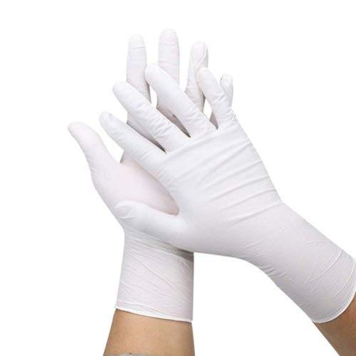 Sterile White Nitrile Examination Gloves