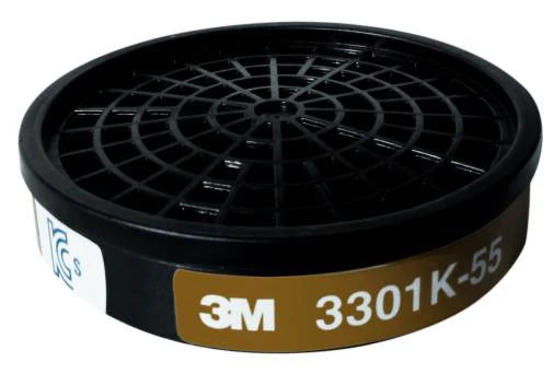 3M 3301K-55 Organic Vapor Cartridge with Pre-filter
